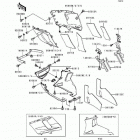 Ninja ZX-6 (ZX600-E4) Cowling lowers(zx600-e4)