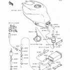 Ninja ZX-6R (ZX600-F2) Испарительная система топлива