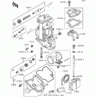 Ninja ZX-7RR (ZX750-N1) Карбюратор в разборе