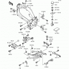 Ninja ZX-7RR (ZX750-N1) Electro bracket