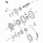 Ninja ZX-9R (ZX900-B3) Generator shaft