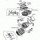 Vulcan 1500 L (VN1500-C3) Крышка головки цилиндров