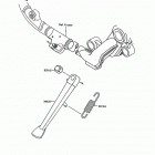 Vulcan 1500 L (VN1500-C3) Подножка