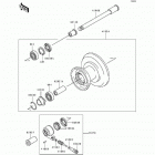 Eliminator 600 (ZL600-B2) Переднее колесо
