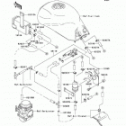 GPZ 1100 (ZX1100-E2) Испарительная система топлива