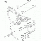 GPZ 1100 (ZX1100-E2) Рама ,крепежные детали