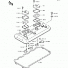 GPZ 1100 ABS (ZX1100-F1) Крышка головки цилиндров