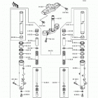 GPZ 1100 ABS (ZX1100-F1) Передняя вилка