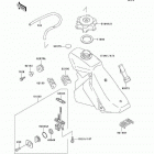 KLX250R (KLX250-D4) ТОПЛИВНЫЙ БАК
