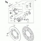 KX100 (KX100-B6) Front brake(kx100-b5 / b6)