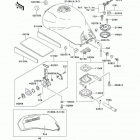 GPZ 1100 (ZX1100-E1) Fuel tank(zx1100-e1)