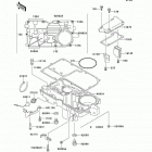 GPZ 1100 (ZX1100-E1) Поддон картера