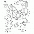 KLX650 (KLX650-C3) Рама ,крепежные детали