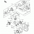 KLX650 (KLX650-C3) Стартер