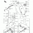 KLX650 (KLX650-C3) ТОПЛИВНЫЙ БАК