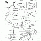 Ninja ZX-7 (ZX750-L3) Fuel tank(zx750-l3)
