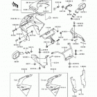 Ninja ZX-9R (ZX900-B2) Cowling(zx900-b2)