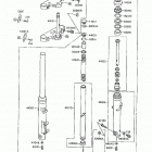 Vulcan 88 (VN1500-A9) Передняя вилка