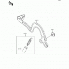 KDX250 (KDX250-D4) Педаль тормоза
