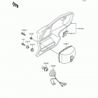 KDX250 (KDX250-D4) Фара