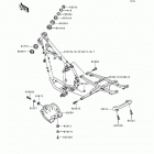 KLR250 (KL250-D11) Рама