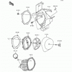 KX125 (KX125-K1) Воздухозаборник