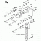 KX125 (KX125-K1) Задняя подвеска
