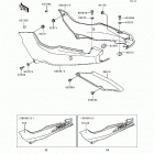 Ninja 500R (EX500-D1) Side covers / chain cover(ex500-d1)