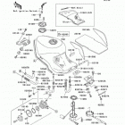 Ninja ZX-11 (ZX1100-D2) Fuel tank(zx1100-d2)