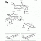 Ninja ZX-6 (ZX600-E2) Side covers / chain cover(zx600-e2)