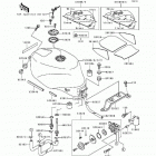 Ninja ZX-7 (ZX750-L2) Fuel tank(zx750-l2)