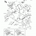 Ninja ZX-7 (ZX750-L2) Cowling lowers(zx750-l2)