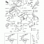 Ninja ZX-9R (ZX900-B1) Cowling(zx900-b1)