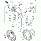 KDX250 (KDX250-D3) Передний тормоз