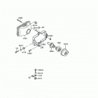 KLR650 (KL650-A7) Фара