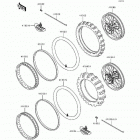 KLX650R (KLX650-A1) Wheels / tires@(&nami.jkalxea1 pa000749)