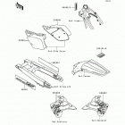 KX125 (KX125-J2) Наклейки