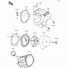 KX250 (KX250-J2) Воздушный фильтр
