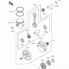 KX250 (KX250-J2) Crankshaft / piston