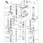 KX250 (KX250-J2) Передняя вилка