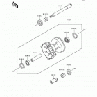 KX250 (KX250-J2) Передняя ступица