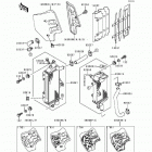 KX500 (KX500-E5) Radiator(kx500-e4 / e5 / e6 / e7)