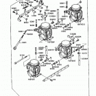 Ninja ZX-11 (ZX1100-C4) Carburetor(zxt10ce015043&nami.)