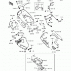 Ninja ZX-6 (ZX600-D4) ZZR600 Cowling(zx600-d4)