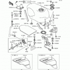 Ninja ZX-6 (ZX600-E1) Fuel tank(zx600-e1)