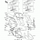 Ninja ZX-6 (ZX600-E1) Cowling lowers(zx600-e1)