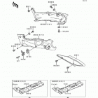 Ninja ZX-6 (ZX600-E1) Side covers / chain cover(zx600-e1)