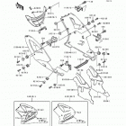 Ninja ZX-7 (ZX750-L1) Cowling lowers(zx750-l1)