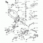Ninja ZX-7R (ZX750-M1) Electro bracket