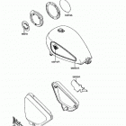 Vulcan 750 (VN750-A9) Decal(green / green)(vn750-a8 / a9)